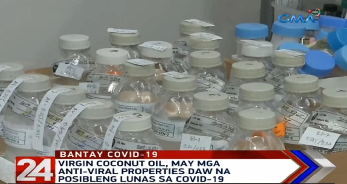 Virgin Coconut Oil, may mga anti-viral properties daw na posibleng lunas sa COVID-19